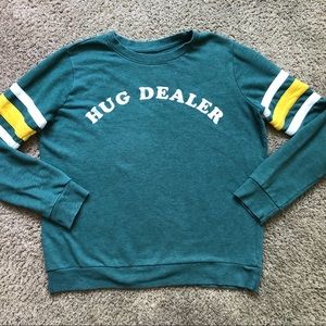 Women’s crew neck Hug Dealer sweater